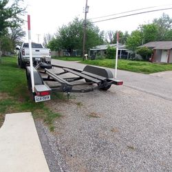 1986 Skeeter Bass Boat & Dual Axle Trailer For Sale