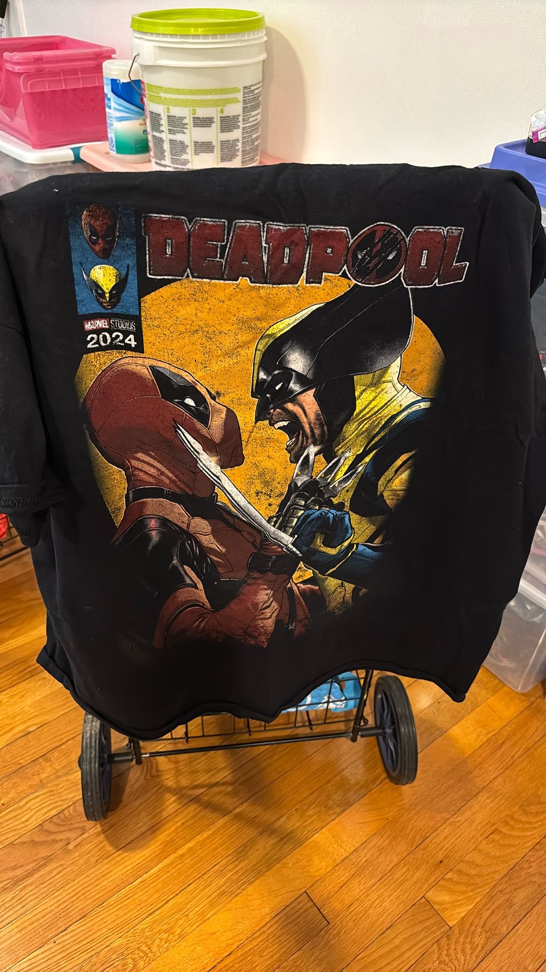 Deadpool and wolverine T-shirt from the movie