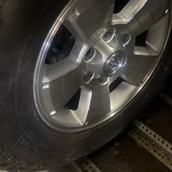 Wheels &tires (4) Set For Toyota 6 Lugs