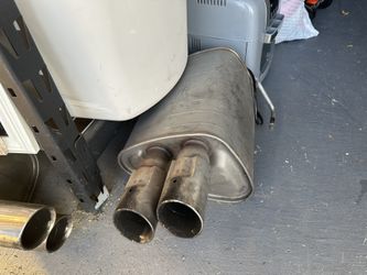 Stock Mufflers From 2015 WRX