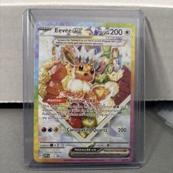 Eevee ex 174 Sv: Scarlet & Violet Promo Cards Holo