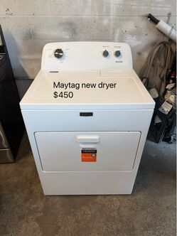 Maytag White Electric Dryer