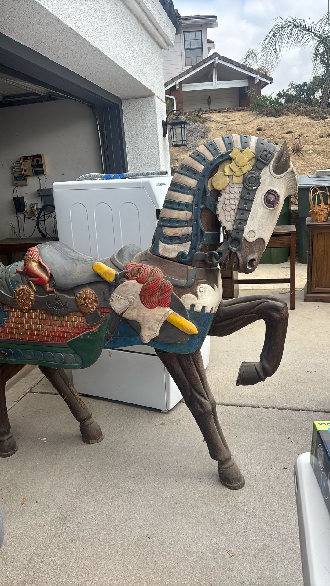 Vintage Original Carousel Horse