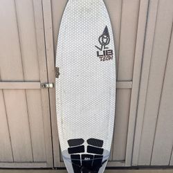 Lib Tech 5’7 Surfboard