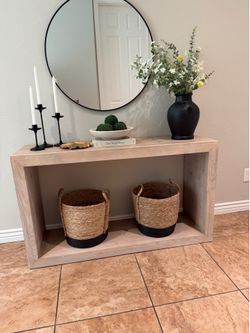 Pottery Barn Solid Wood Entryway / Console Table