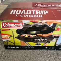 Coleman Roadtrip X-curation Propane BBQ Grill Stove Brand New In Box