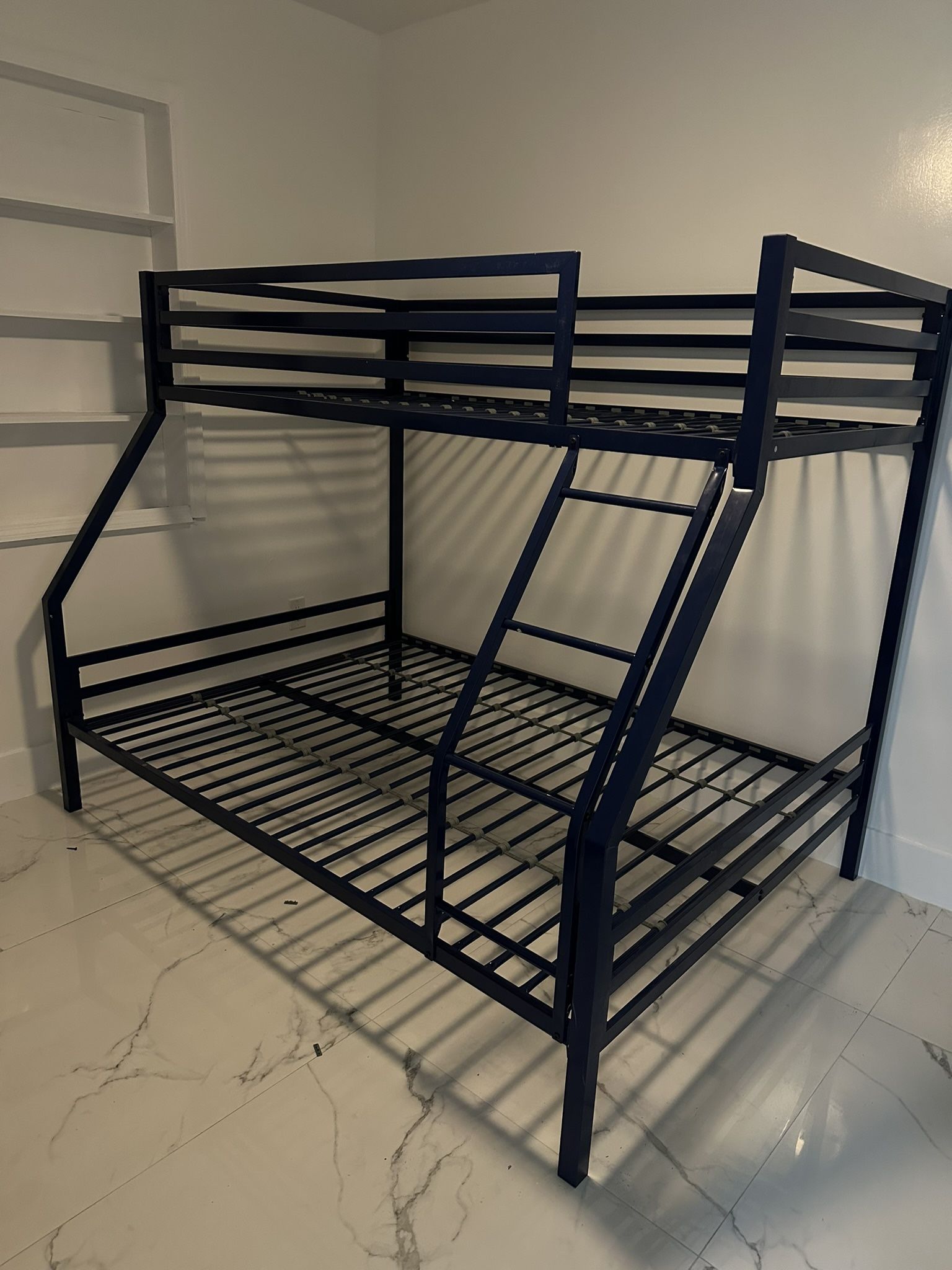 Twin-Over-Full Metal Bunk Bed