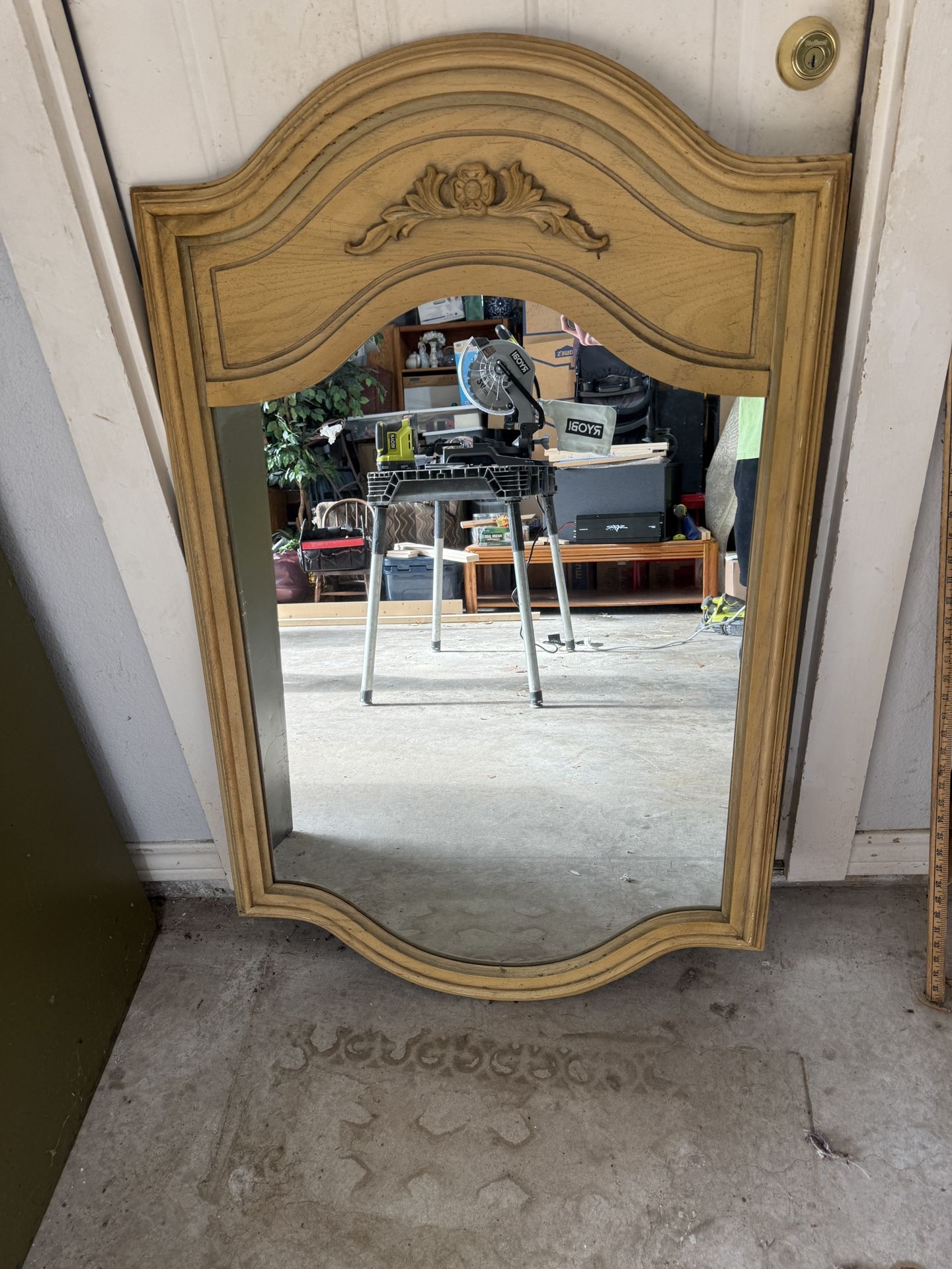 Antique mirror
