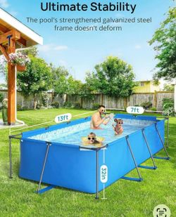 Swimming pool new in the box