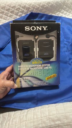 Sony WCS-999 Wireless Microphone System
