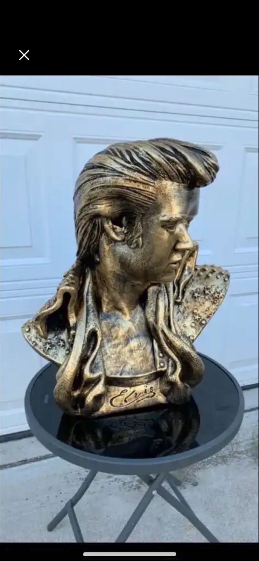 Large Elvis Bust