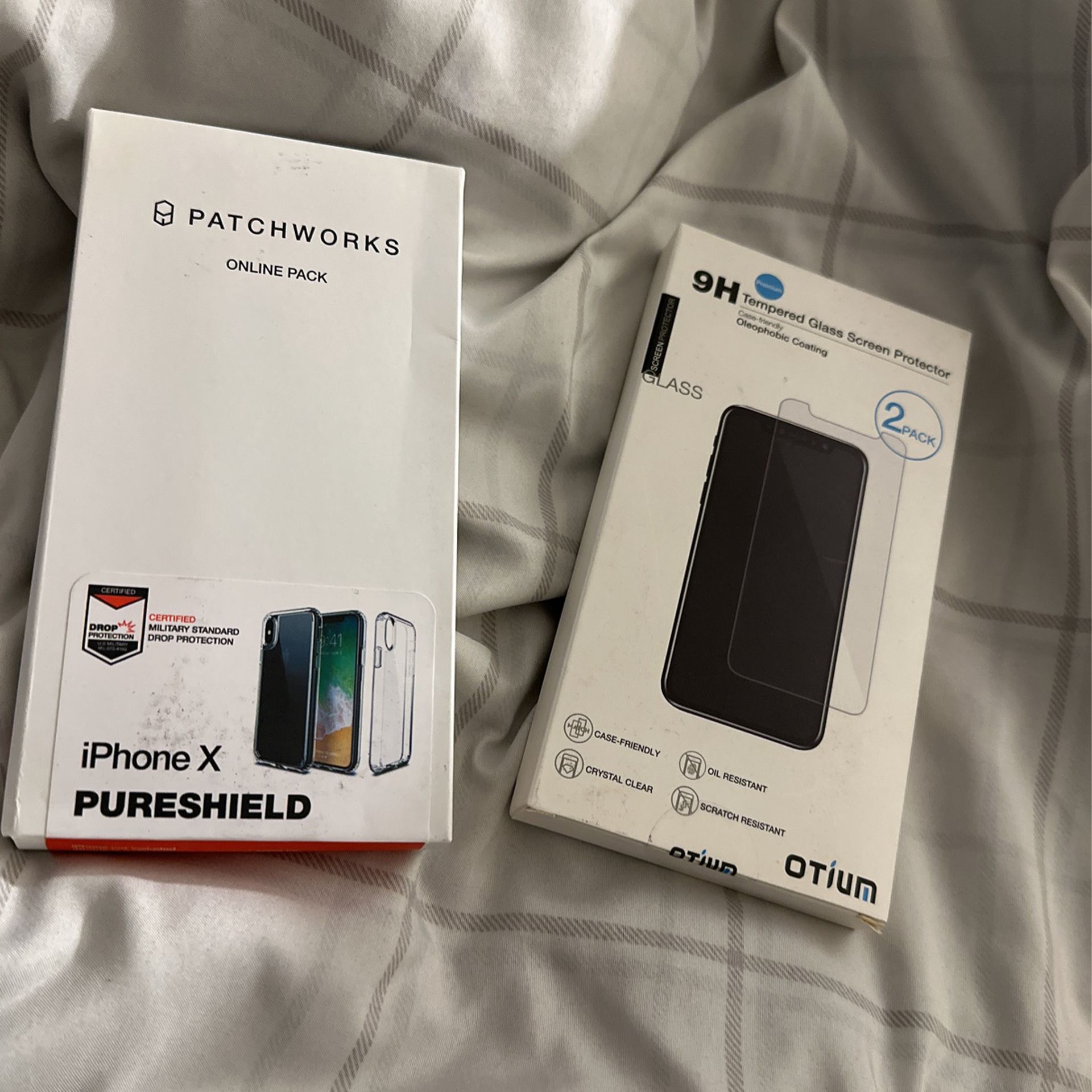 iPhone X Case & Screen Protector