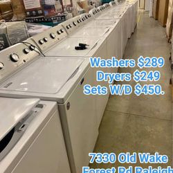 ⭐⭐HUGE LIQUIDATION of WASHERS AND DRYERS ‼️ SETS FOR ONLY $450 WASHERS for $ 289 and DRYERS for $249 