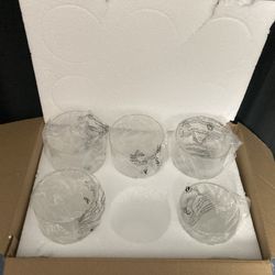 5 Clear Glass Shades