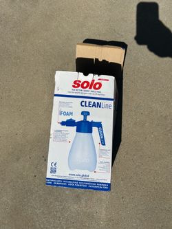 Solo CleanLine Vario Foam Handheld Compression Sprayer 1L Pump Detailing New Box