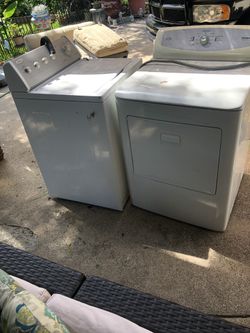 Washer And Dryer