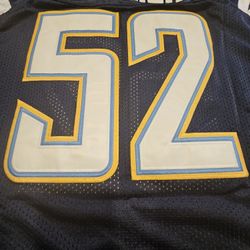 San Diego Chargers English Throwback Jersey