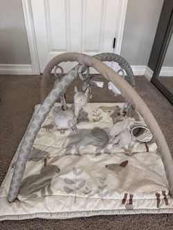Baby Activity Play Gym Mat with Toys Pottery Barn