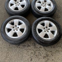 15” VW Wheels & Tires 5x100 *1 Bad Tire*