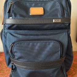 TUMI Alpha Bravo  Briefpack Navy