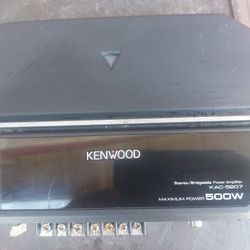 AMPLIFICADOR AMPLIFIER KENWOOD 2 CHANELS GOOD CONDICIÓN ABLO ESPAÑOL 
