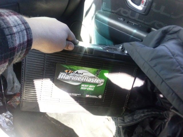 50$ Deka Deep Cycle Marine Master Battery For Car/truck/Boat Rv