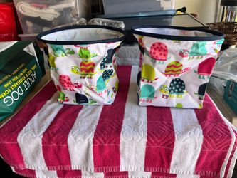 Kids flexible toy/storage bins
