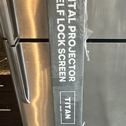 Digital Projector Self Lock Screen 