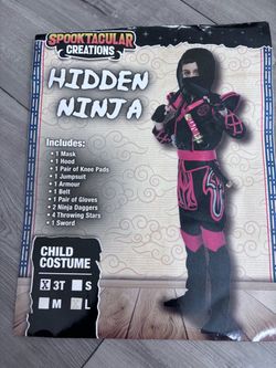 Toddler ninja costume