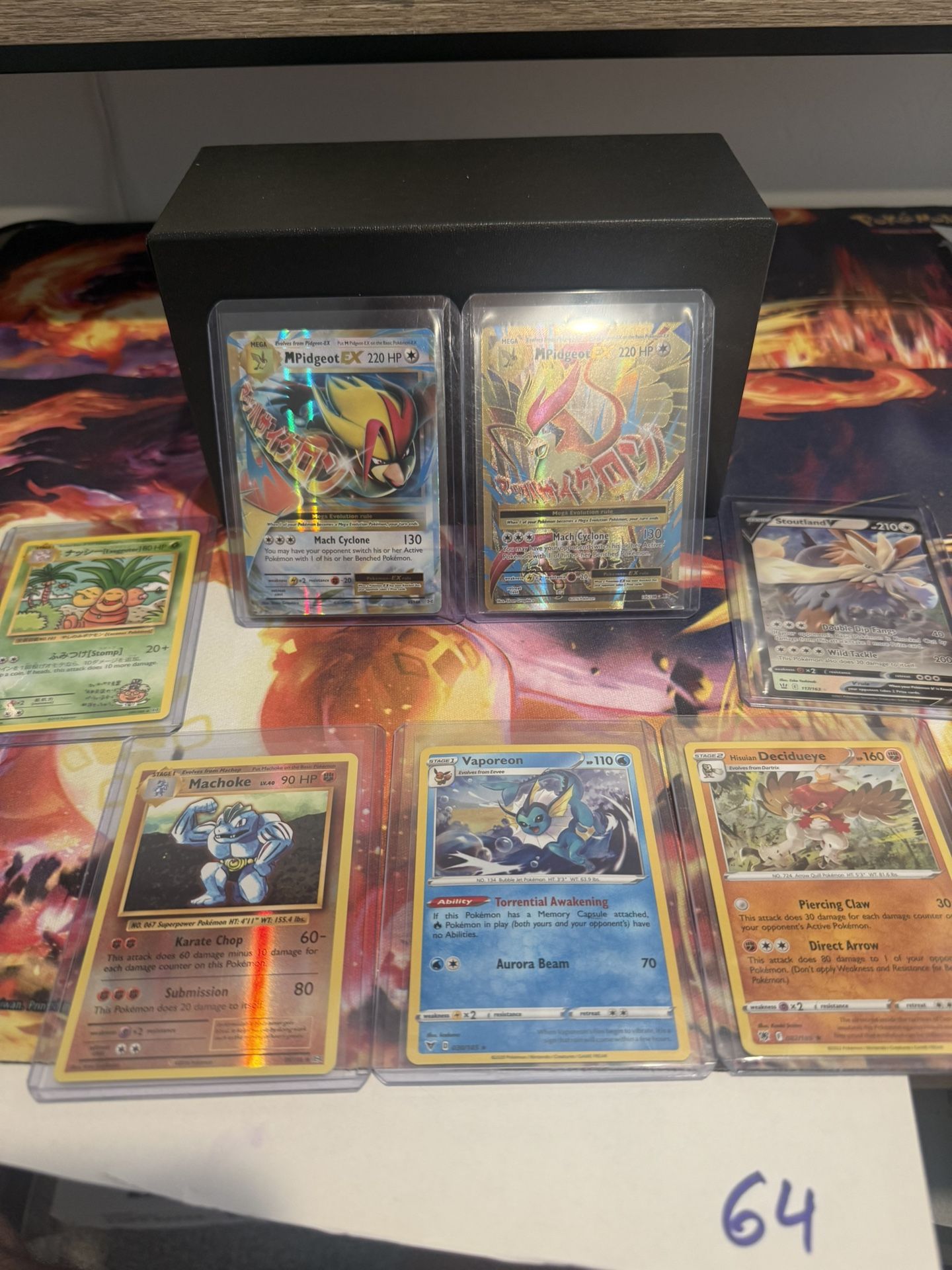 Lot 64 Pokémon Cards MPidgeot EX