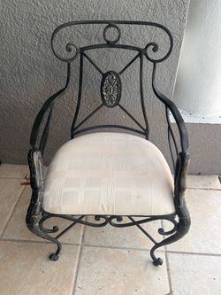 Wrought Iron Chair