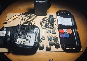 5) Wahl Hair Clippers  with Accessories