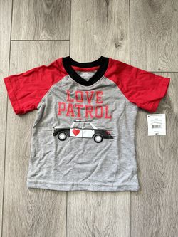 Boys Size 3T Valentine’s Shirt