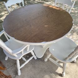 Table  And 4 Chairs