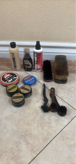 Leather shoe polish