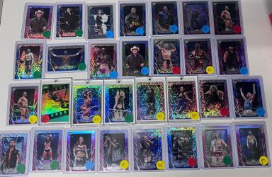 WWE Topps chrome # Cards & autos