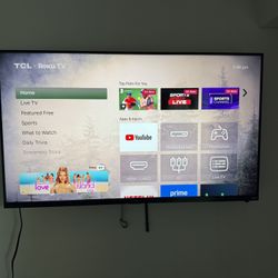 TCL Roku 43” TV