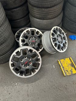 TRD OFF ROAD RIMS STOCK 17 inch