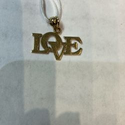 10k Gold Pendant #108388-12 MJ 