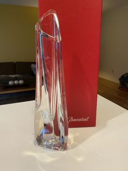 Mint Baccarat Rose Vase