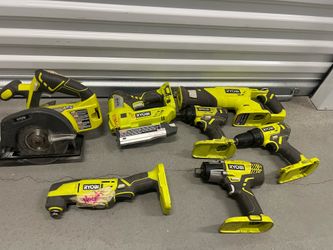 Need work 7 18v Ryobi tools for One low price!