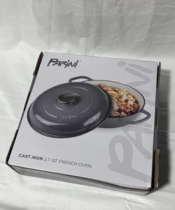 Parini Cast Iron Dutch Oven 2.7 Quart