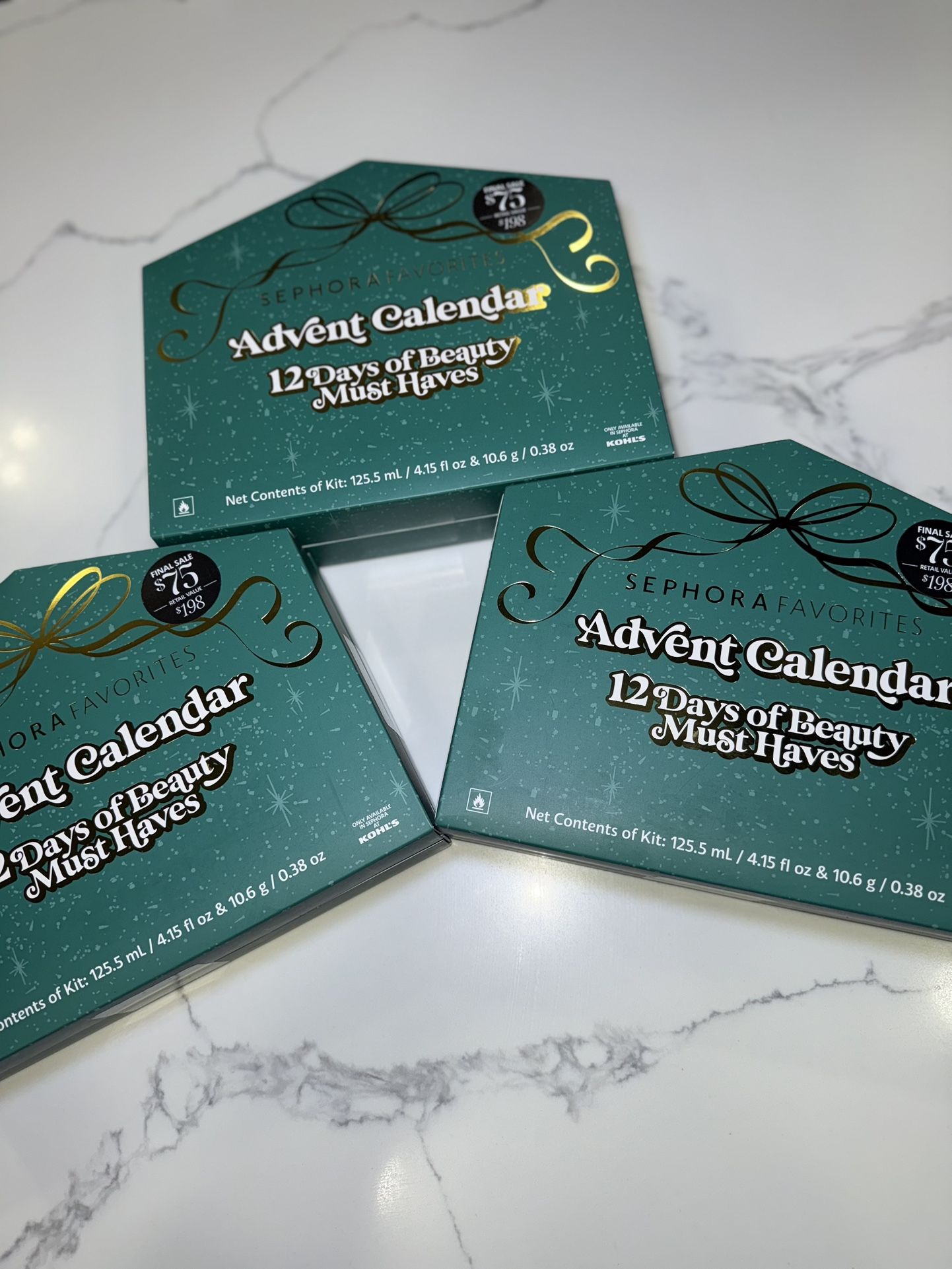 Sephora Favorites 2024 Advent Calendar 12 Days of Beauty Must Haves - LIMITED