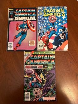 Bronze Age  Captain America Annuals  Comic Books
