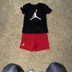 Air Jordan Boys Short Set  Boys 5-6 years