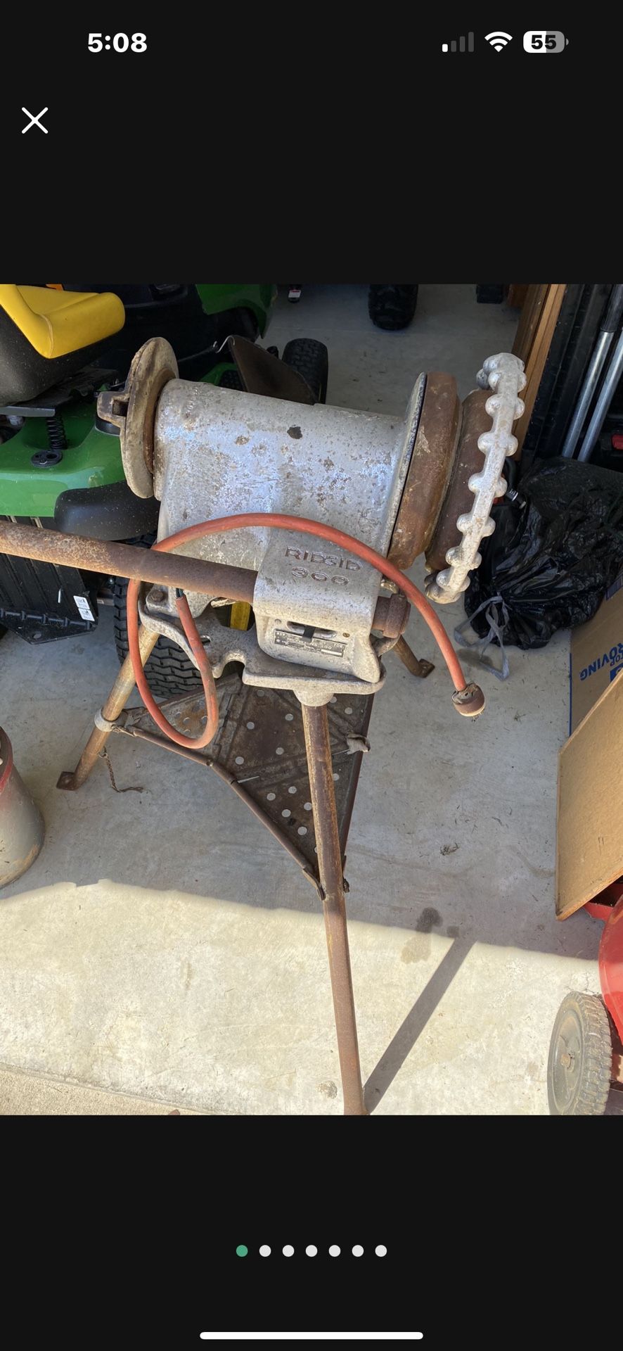 Rigid 300 Pipe Threader