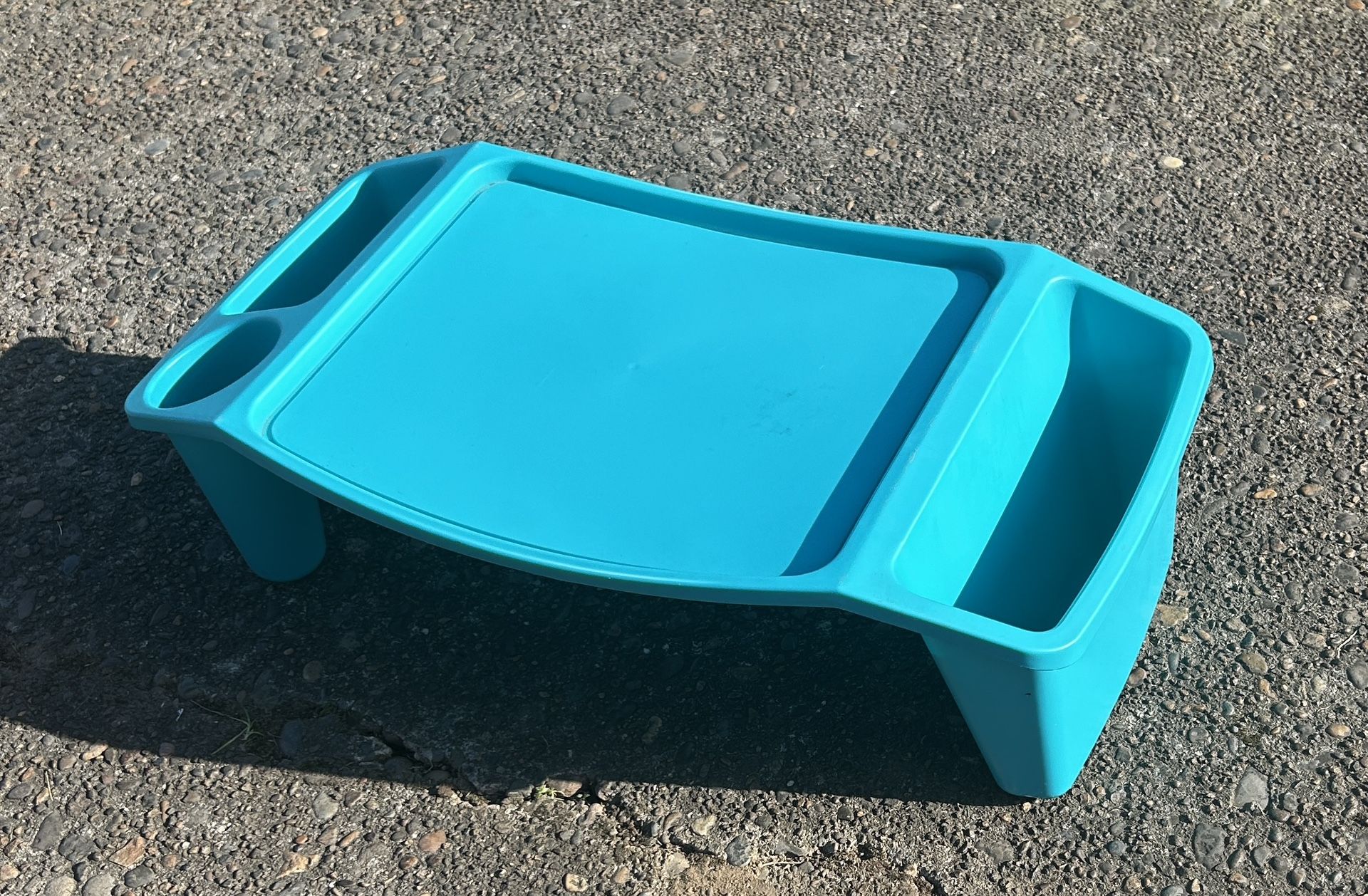 Blue Lap Tray