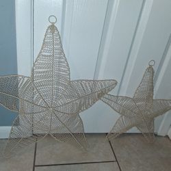 Starfish Beach Decor Painted Metal Wall Decor