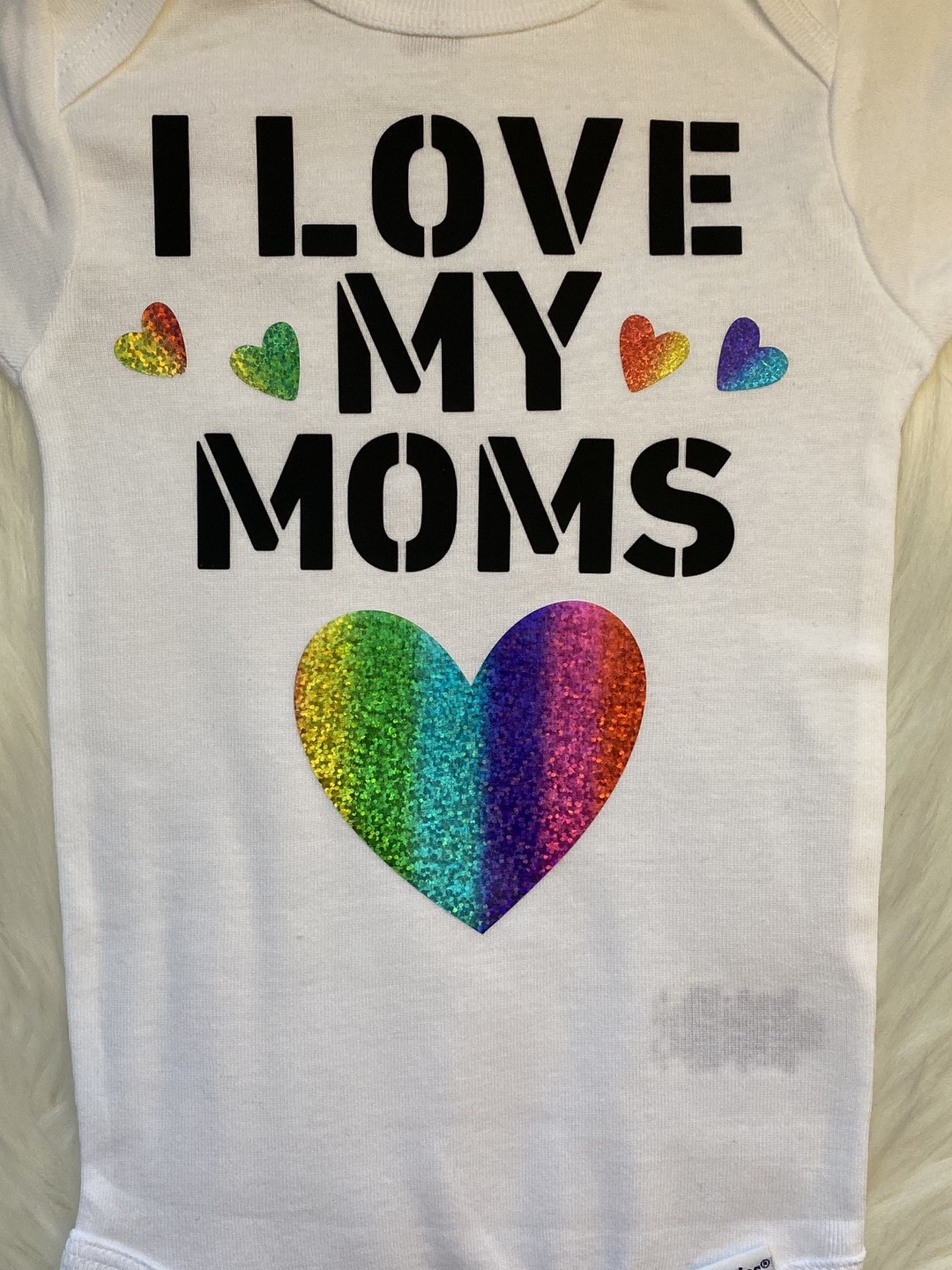 Baby Onesie Love Moms