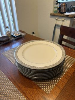 🍽 Mikasa Fine China Imperial Court Platinum Set of 8